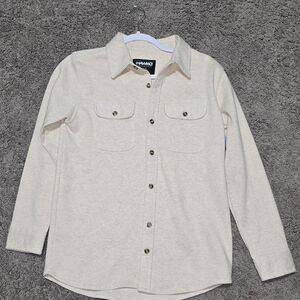 Tony Hawk Boy's Shirt Size M (10-12) NEW Oatmeal Heather Knit